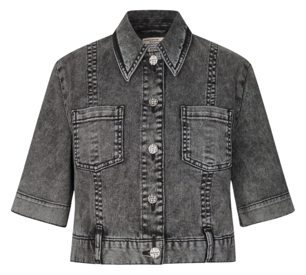Majsa denimskjorte - Washed Black